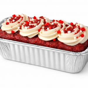 Red Velvet Mini Loaf Cake