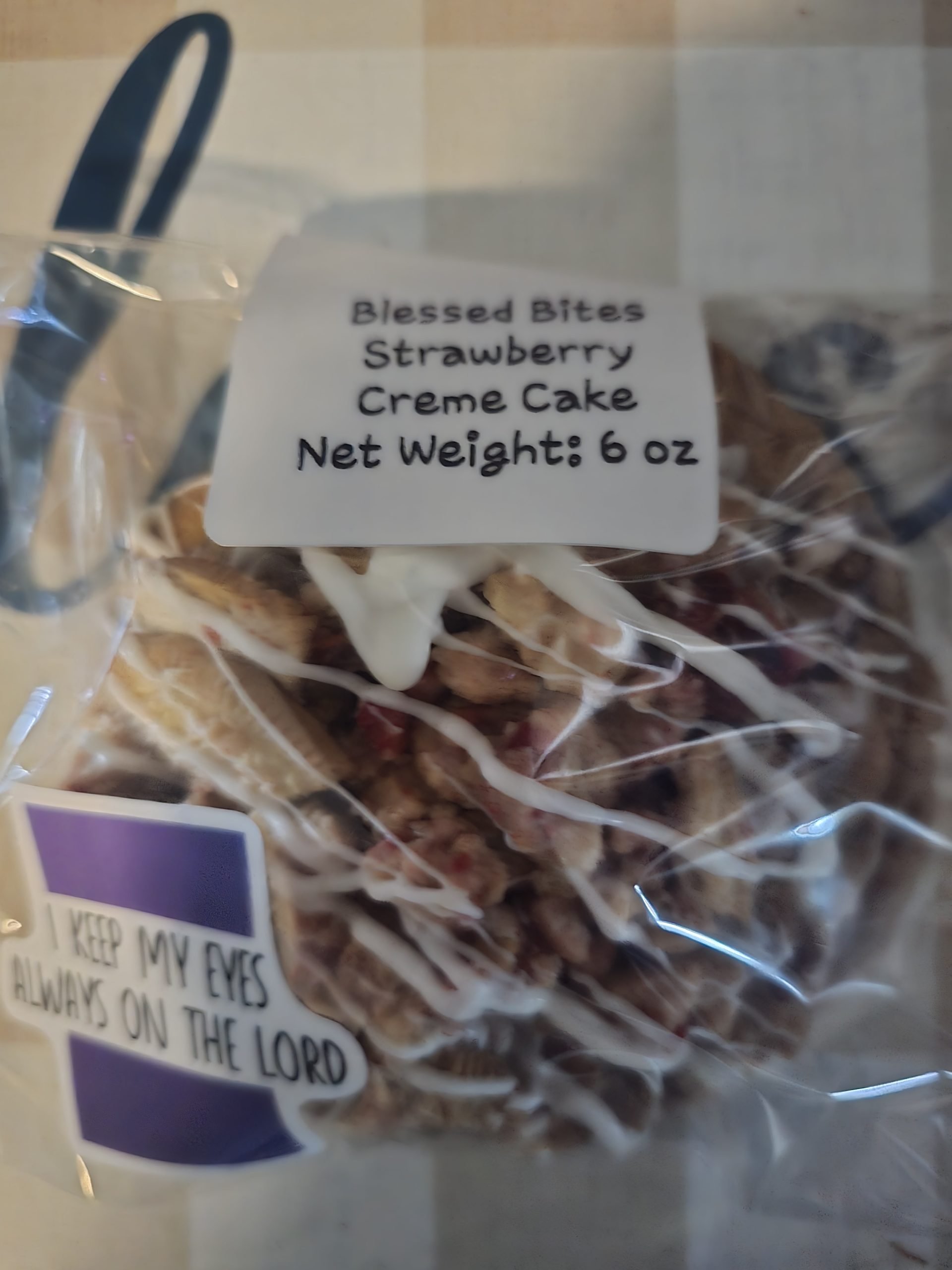 Strawberry Crumble Cookie