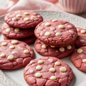 Pink Velvet Cookie