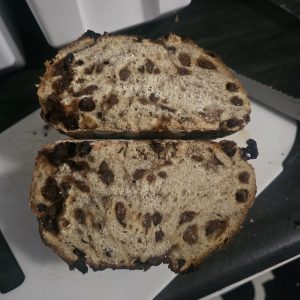 Cinnamon raisin sourdough