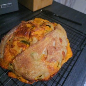 Jalapeno Cheddar sourdough